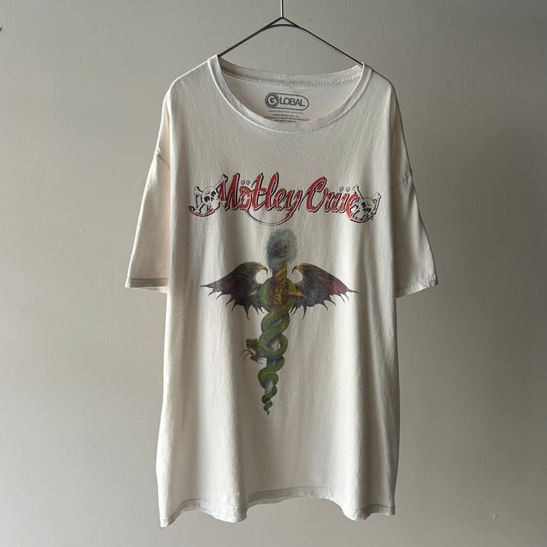 プリントTシャツ（Mötley Crüe “Dr. Feelgood” music print tee）