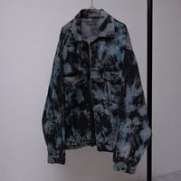 faded denim trucker jacket