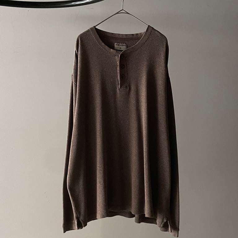 High sierra cotton henley neck