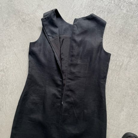 Talbots linen middle one-piece
