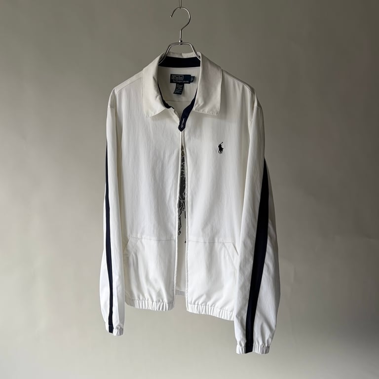 90s Ralph Lauren double zip swing top