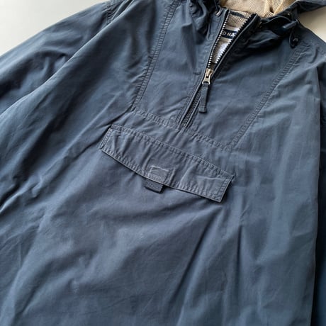 90s OLD NAVY cotton×nylon anorak "Navy"