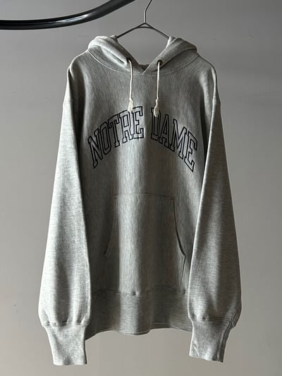 80年代 チャンピオン パーカー（80s Champion reverseweave sweat hoodie "NOTRE DAME"）