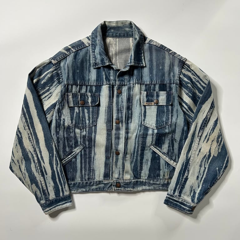 60年代 デニムジャケット（60’s GAUCHOS bleach design denim jacket）