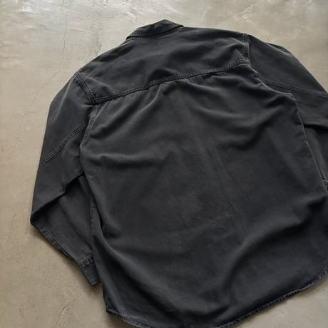2001 Levi's black denim shirt