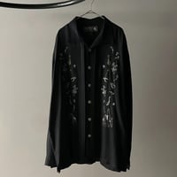 00s Nat Nast  "Take Five" silk shirt