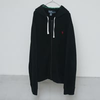 90s Ralph lauren zip up sweat hoodie