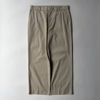 90s~ GEOFFREY BEENE stripe cotton wide slacks