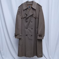 80’s~ Christian Dior belted double trench coat