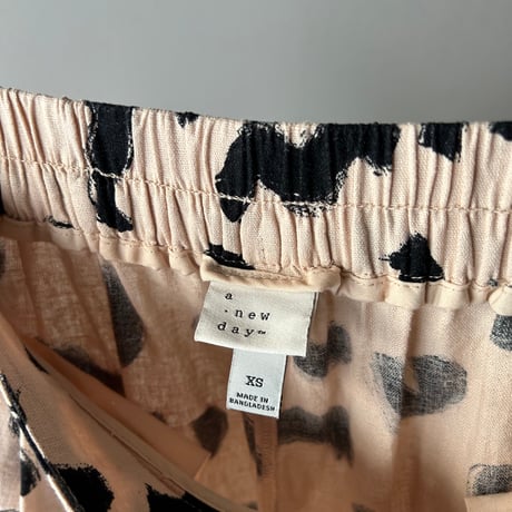a new day paint pattern wide easy pants