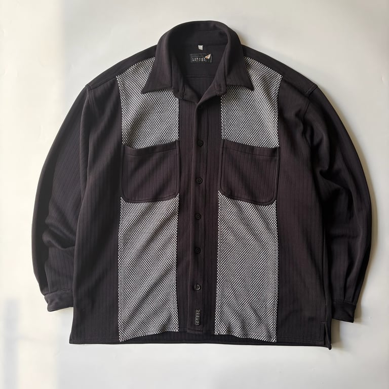 チェックシャツ（block plaid design shirt）