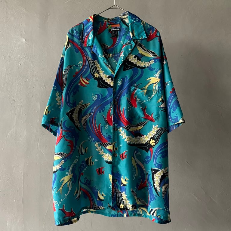 1986 Patagonia pataloha shirt “Tropical fish”｜パタゴニア