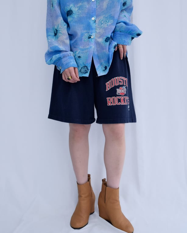 ショートパンツ（Houston Rockets logo sweat shorts）