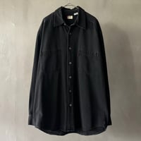 2001 Levi's black denim shirt