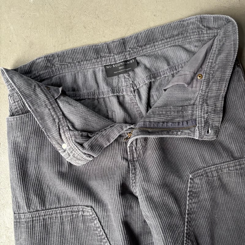No boundaries double knee painter corduroy pant