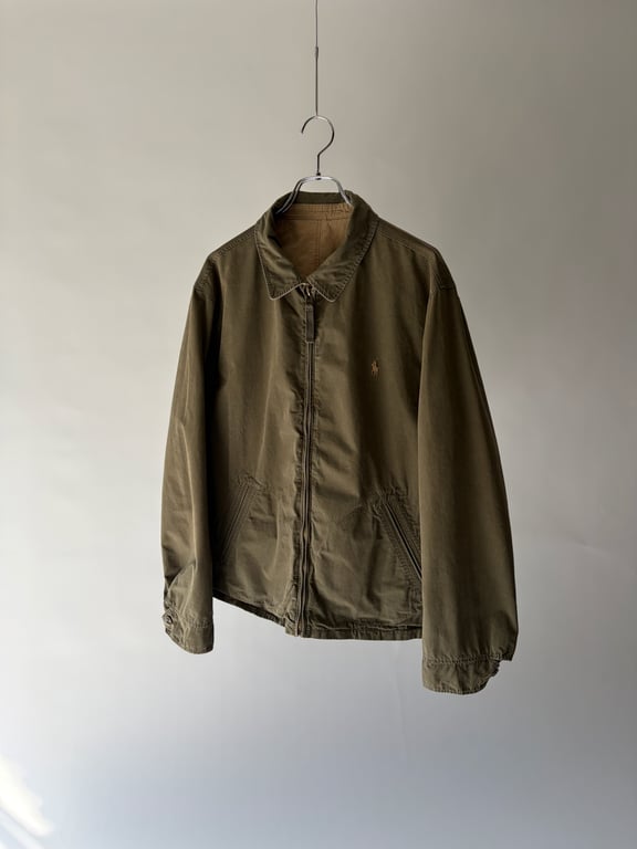 90s Ralph Lauren reversible cotton swing top