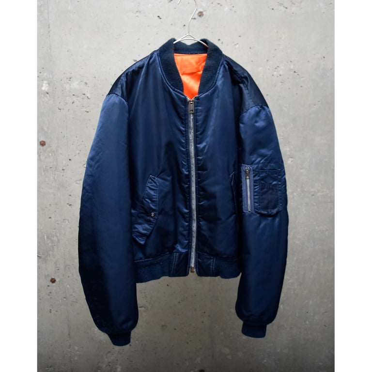 90年代 ミリタリージャケット（~90's SPIEWAK type MA-1 flight jacket "NAVY"）