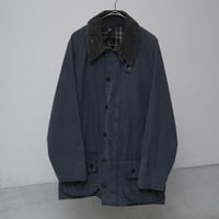 90s Barbour "BEAUFORT" faded oild jacket