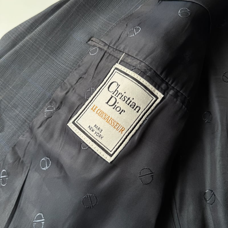 Christian Dior テーラードジャケット　L エンブレム　付き　80s 80s Christian Dior tailored jacket | sui & shara