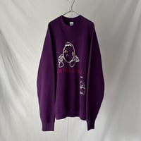 90s FREEZE “I’m Not Listening!” print sweat
