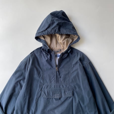 90s OLD NAVY cotton×nylon anorak "Navy"