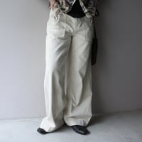 cotton wide painter pants