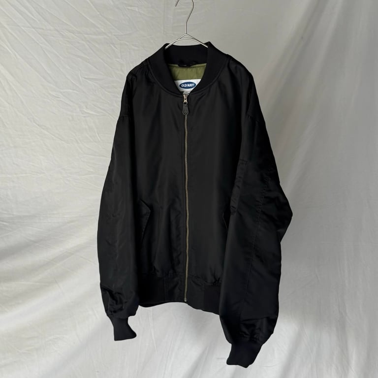 90s OLD NAVY MA-1 type nylon jacket