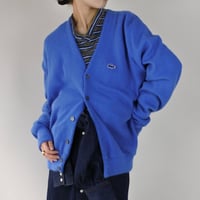 90’s LACOSTE acryl knit cardigan