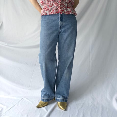 デニムペインターパンツ | STORES