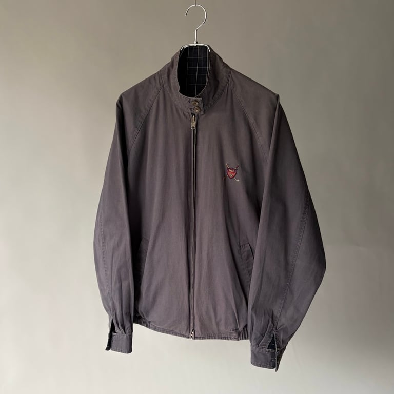 90s Ralph Lauren reversible harrington jacket