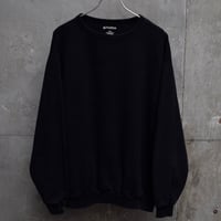 WINDRIVER cotton blank sweat "BLACK"
