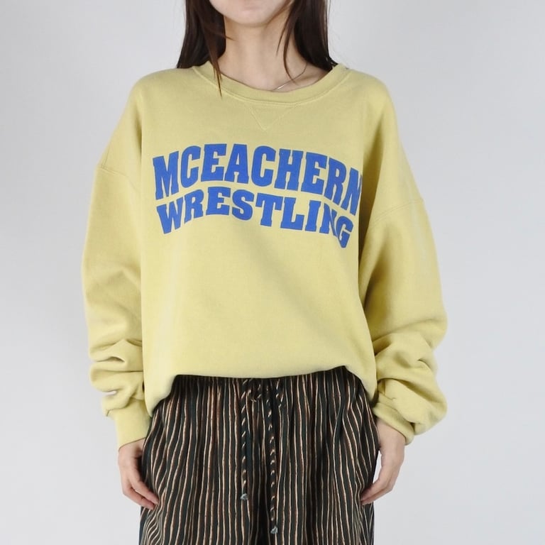 90’s Russell college print sweat
