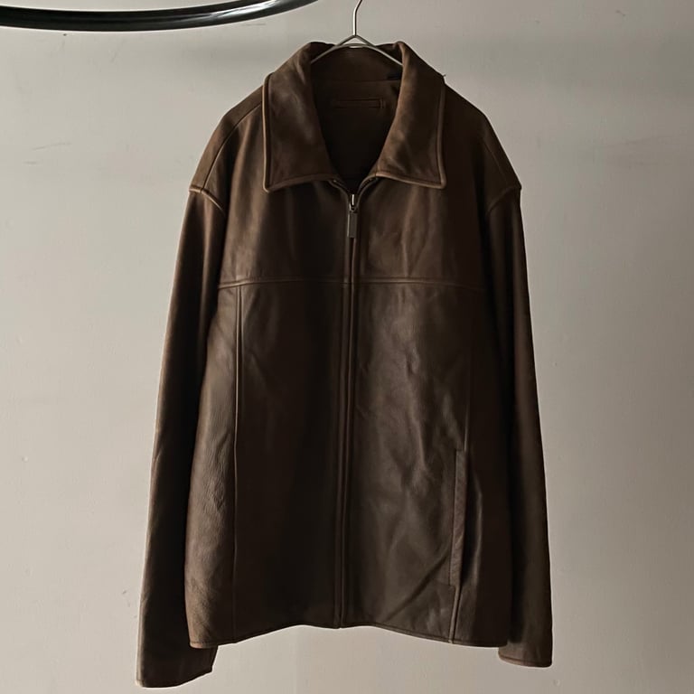 レザージャケット（Roundtree&Yorke leather jacket）
