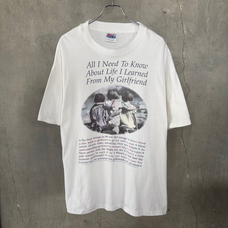 90s photograph massage print tee