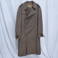 80’s~ Christian Dior belted double trench coat