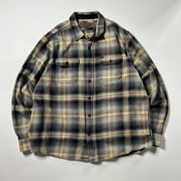 00’s Orvis hand pocket cotton flannel shirt