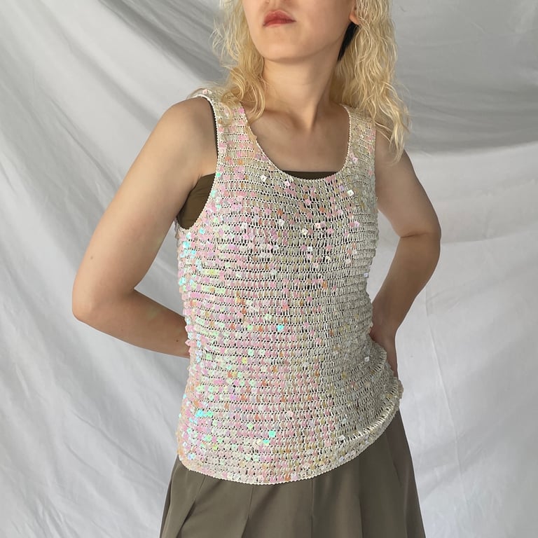 Sequins tank top