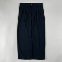 tuck wide slacks