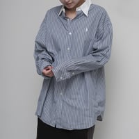 90s Polo sport stripe pattern L/S shirt