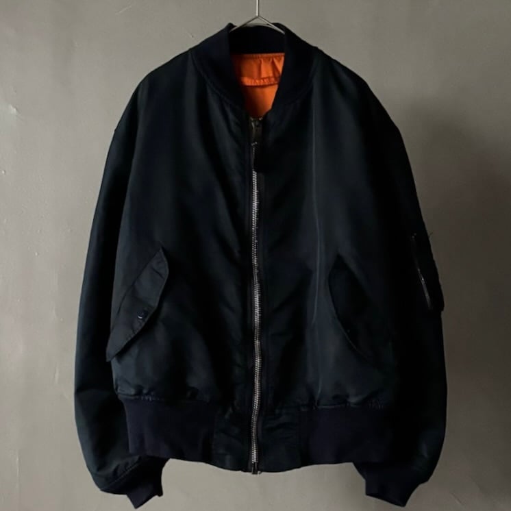 90s Alpha industries MA-1 flight jacket “navy”