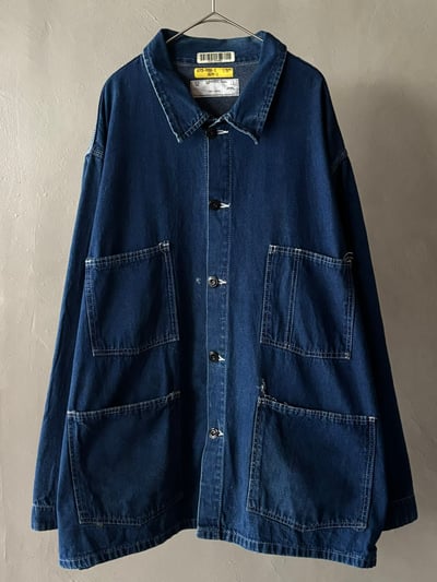 90年代 デニムジャケット（90s~ Universal overall denim chore jacket）