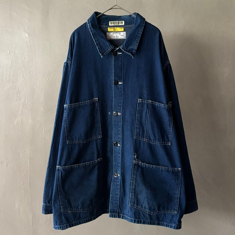 90年代 ワークジャケット（90s~ Universal overall denim chore jacket）
