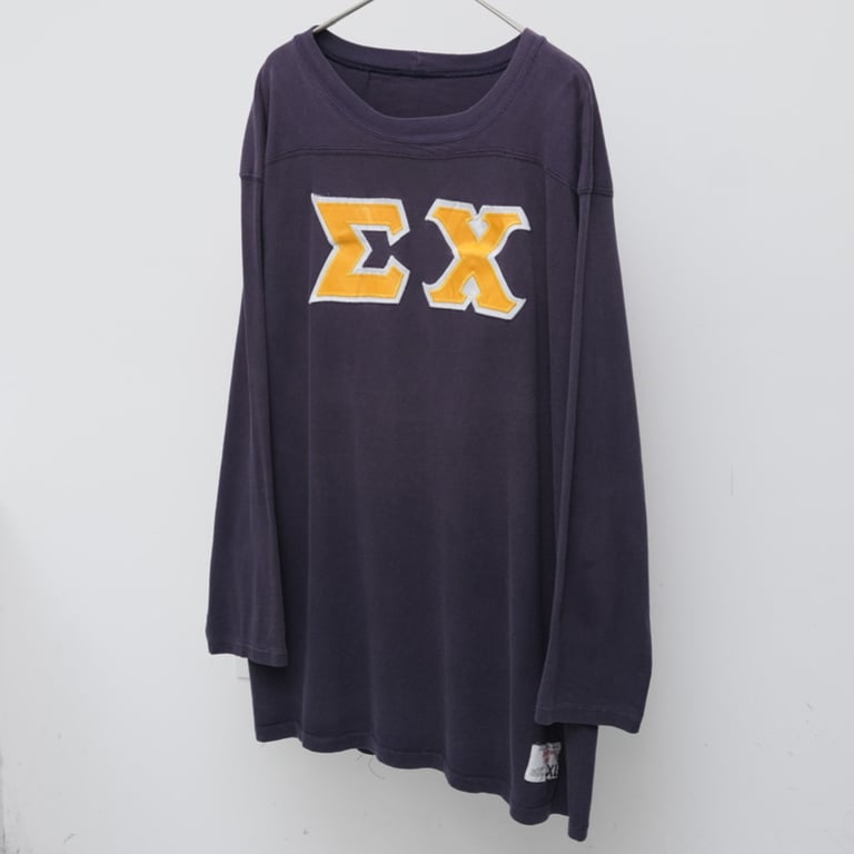 80年代 ロンT（80s~ Faded foot ball T-shirt）