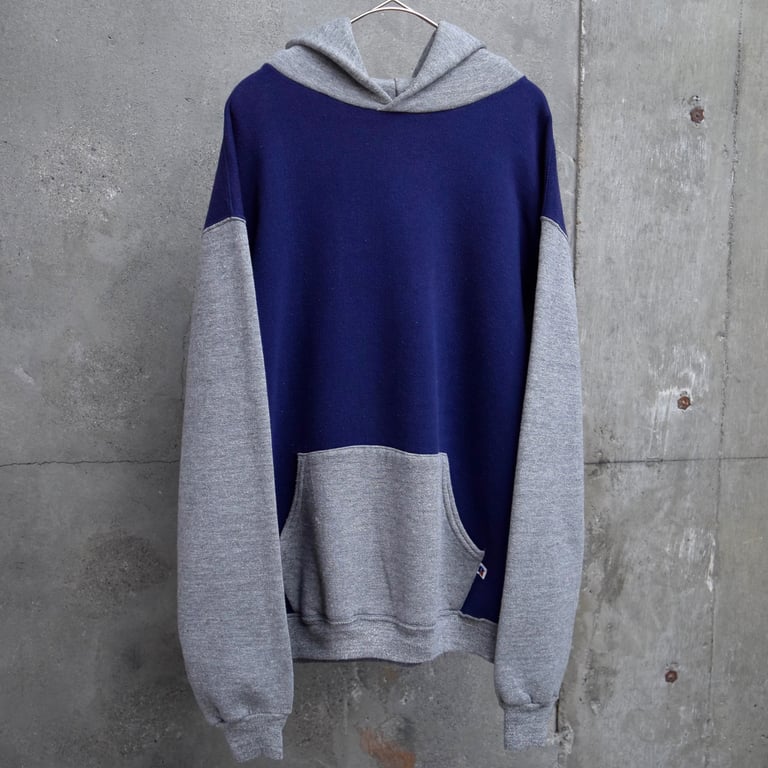70’s~ Russell bi-color sweat hoodie