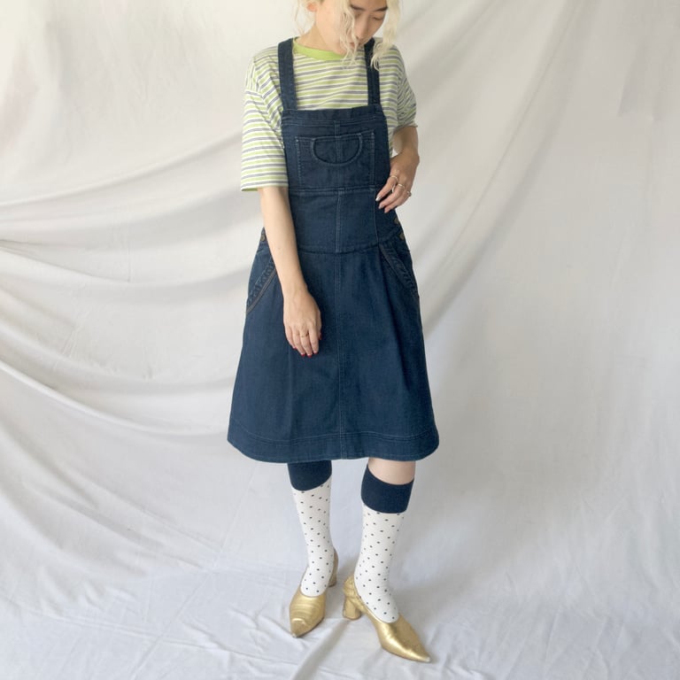 DIESEL denim jumper dress