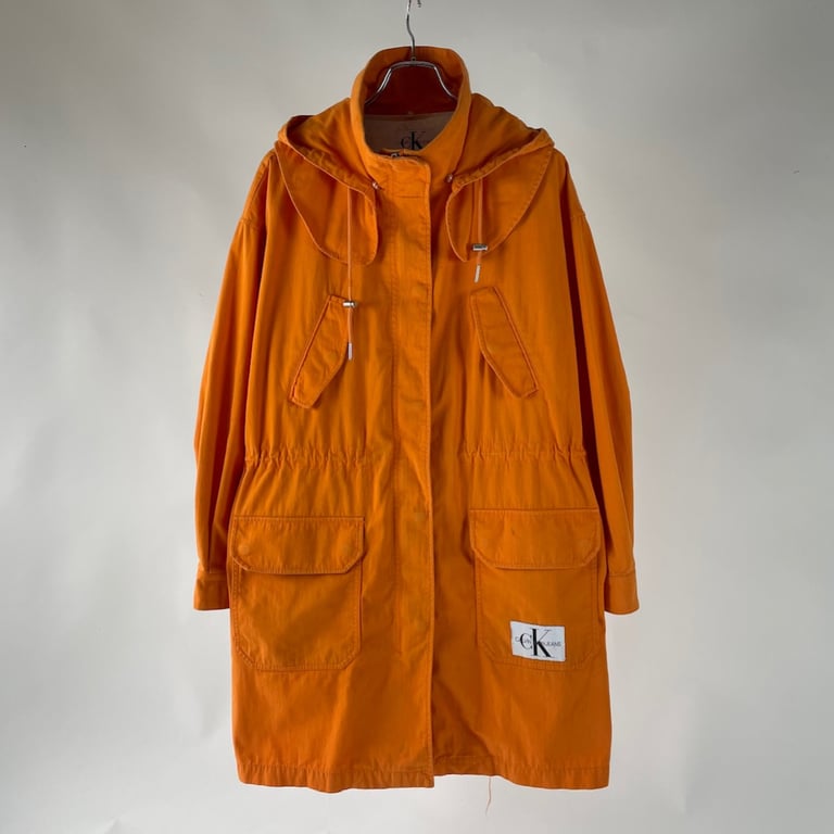 カルバンクライン ミリタリージャケット（Calvin Klein military motif cotton parka jacket）