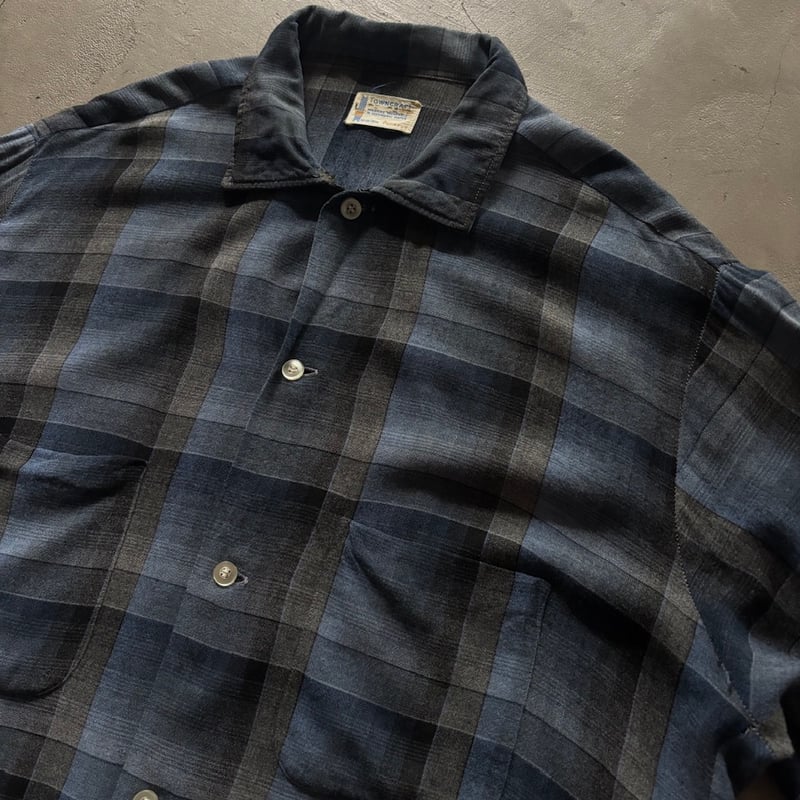 60s Towncraft ombre rayon shirt | sui & shara