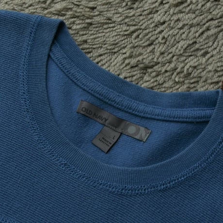 OLD NAVY elbow patch design knit sweater