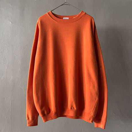 90s GAP blank sweat shirt “Orange”