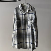 90s〜 Ash creek plaid flannel shirt